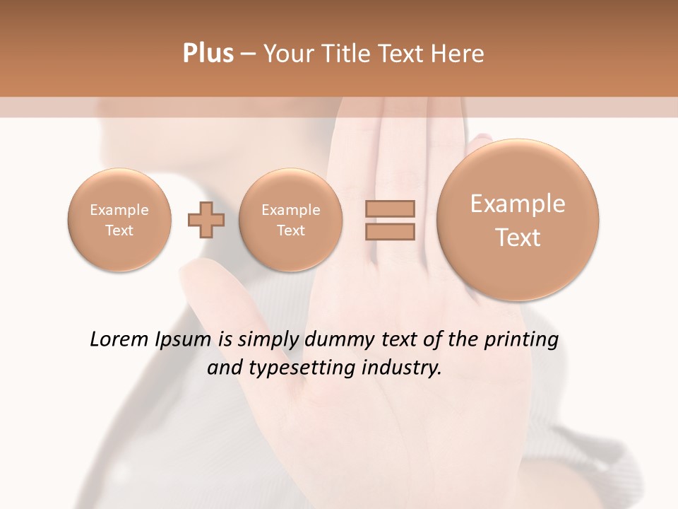 Executive Worker Company PowerPoint Template
