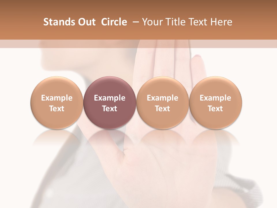 Executive Worker Company PowerPoint Template