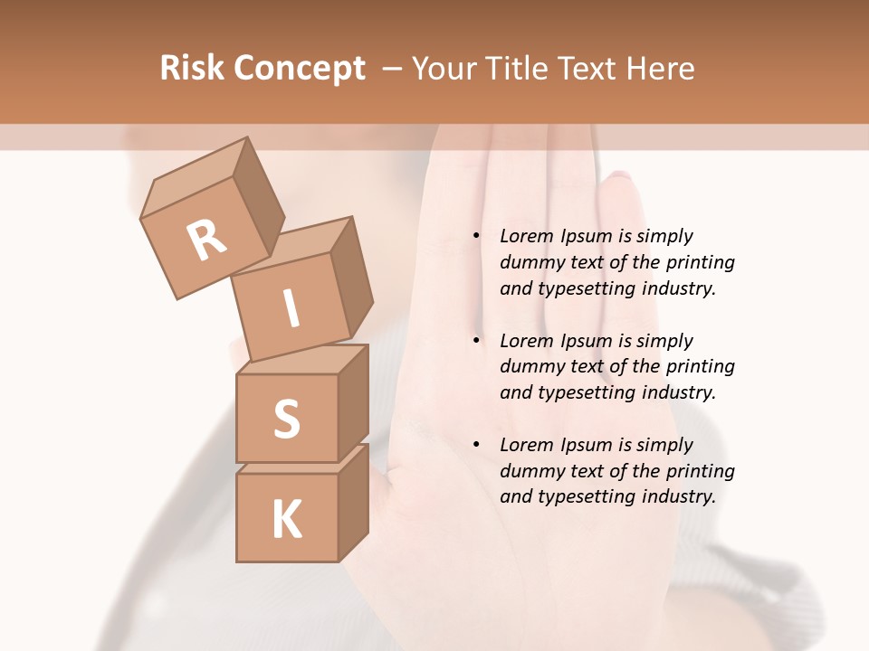 Executive Worker Company PowerPoint Template