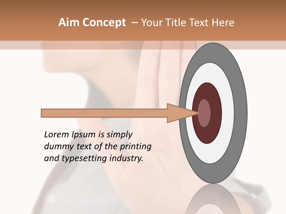 Executive Worker Company PowerPoint Template