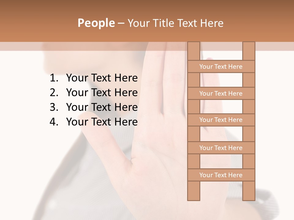 Executive Worker Company PowerPoint Template