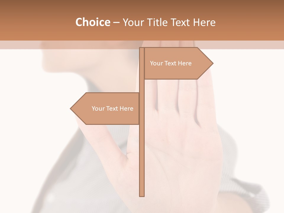 Executive Worker Company PowerPoint Template