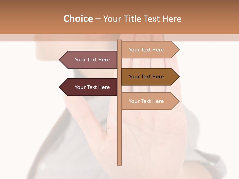 Executive Worker Company PowerPoint Template