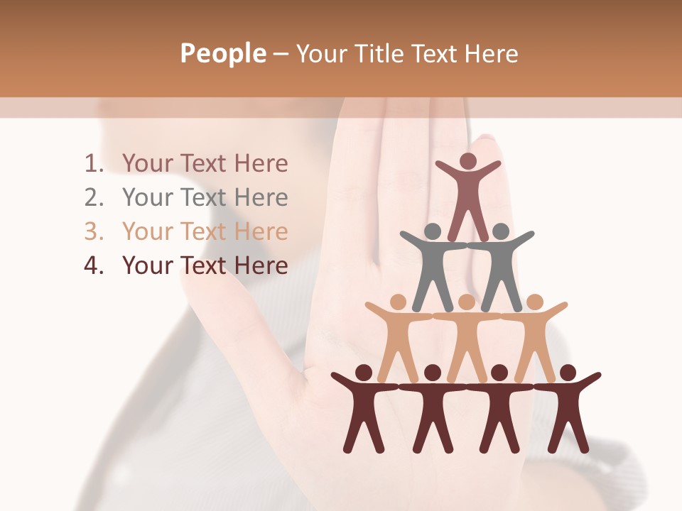 Executive Worker Company PowerPoint Template