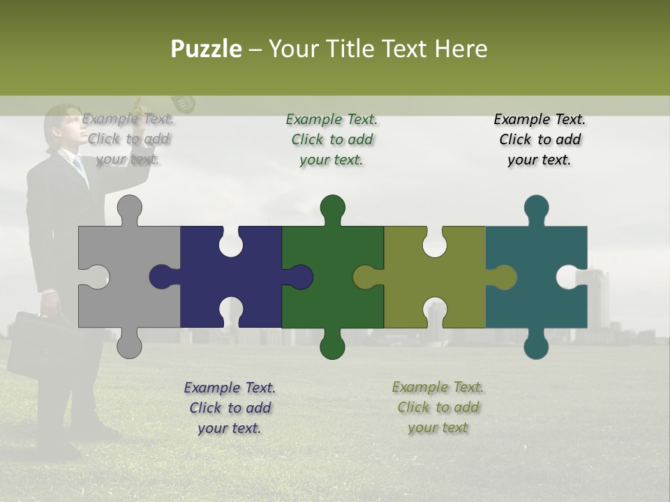 Cloud Creative Hold PowerPoint Template