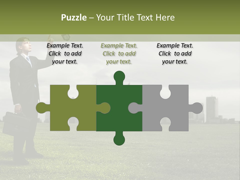 Cloud Creative Hold PowerPoint Template