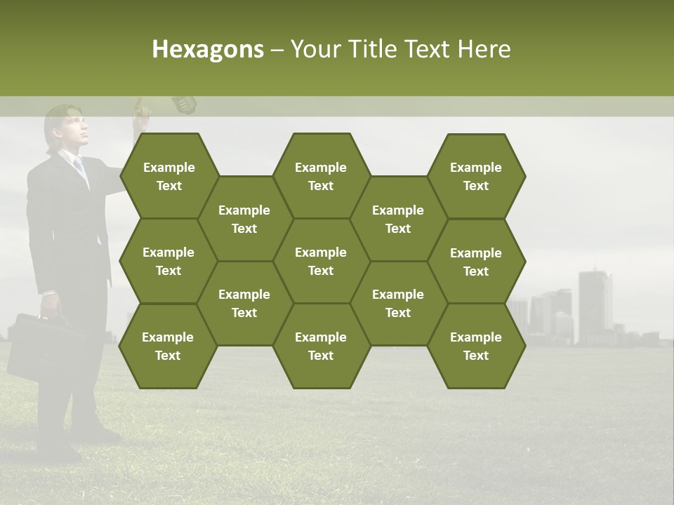 Cloud Creative Hold PowerPoint Template