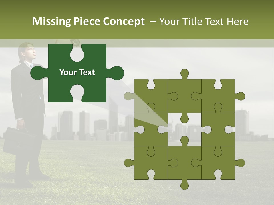 Cloud Creative Hold PowerPoint Template