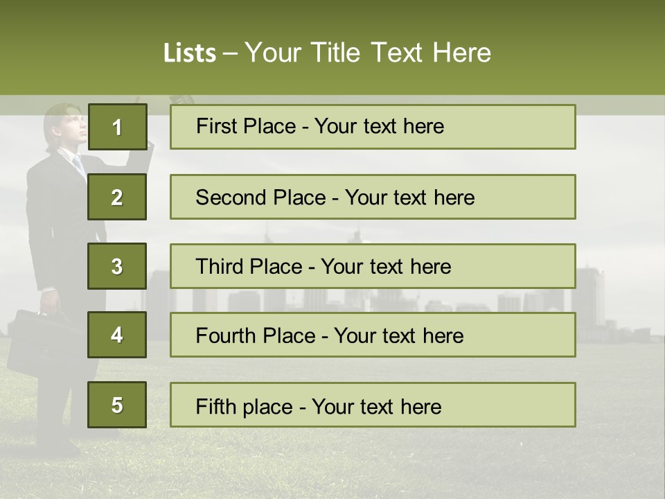 Cloud Creative Hold PowerPoint Template