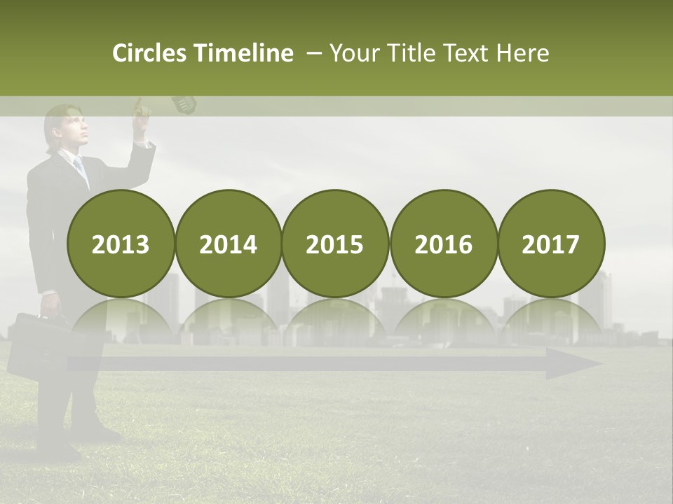 Cloud Creative Hold PowerPoint Template