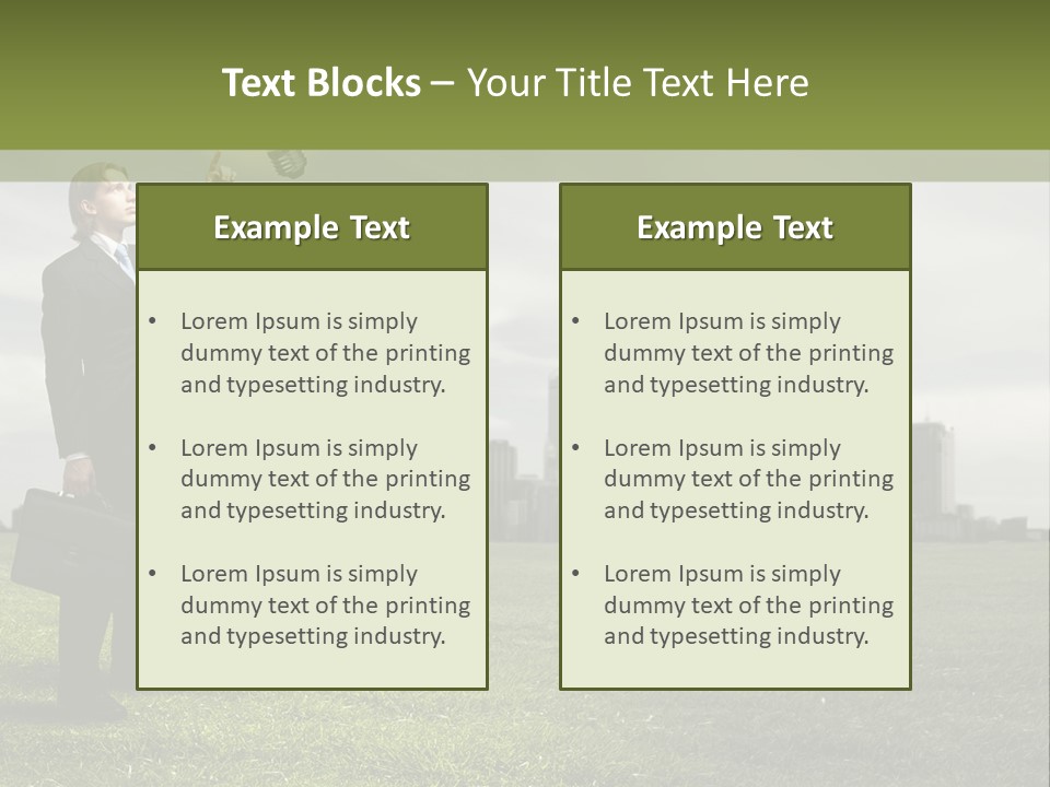 Cloud Creative Hold PowerPoint Template