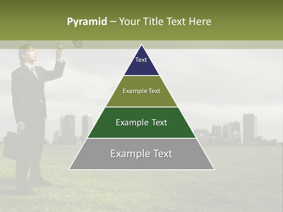 Cloud Creative Hold PowerPoint Template