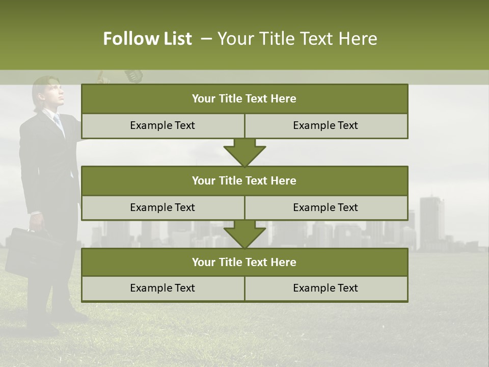 Cloud Creative Hold PowerPoint Template