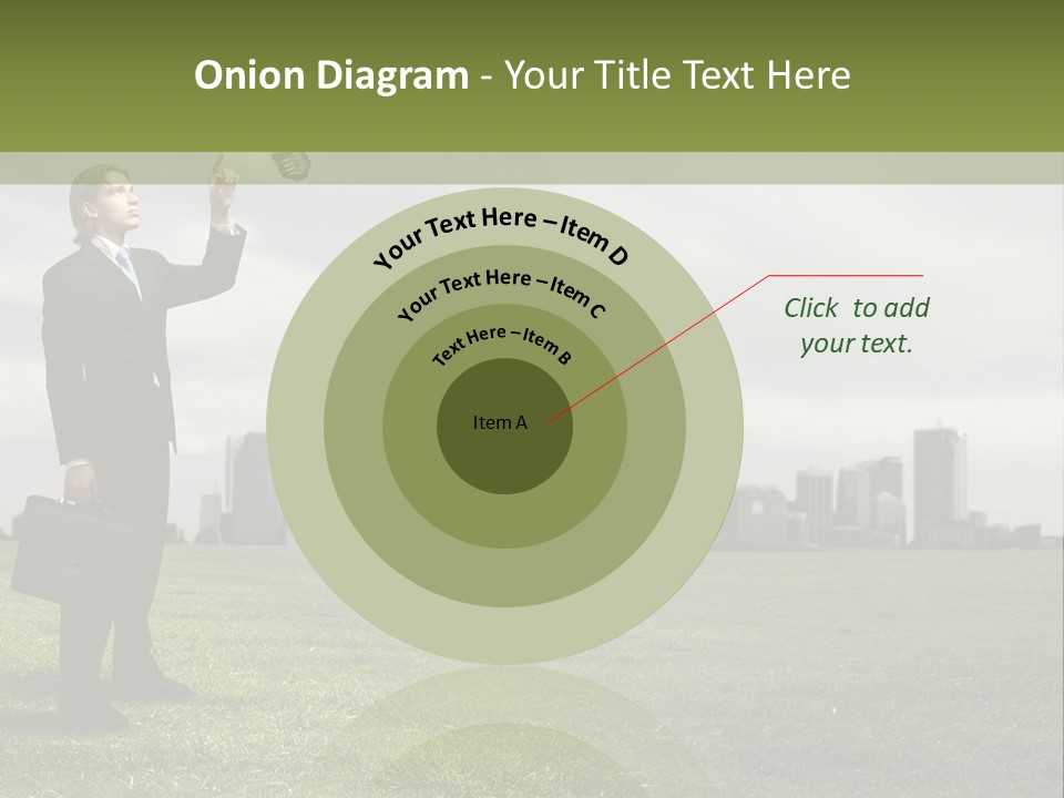 Cloud Creative Hold PowerPoint Template