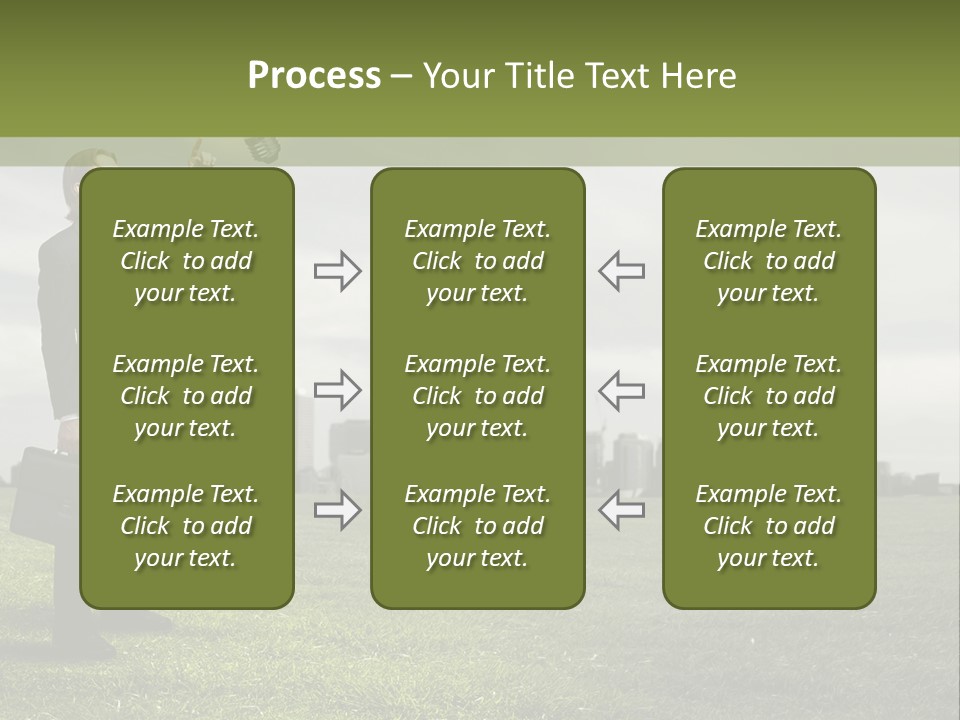Cloud Creative Hold PowerPoint Template
