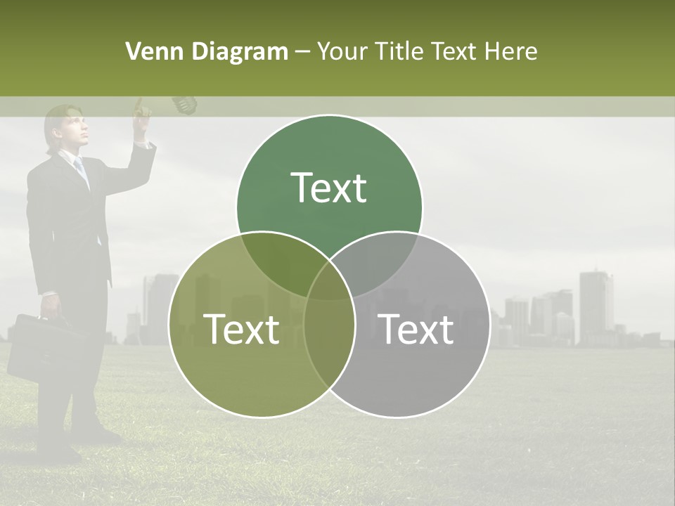 Cloud Creative Hold PowerPoint Template