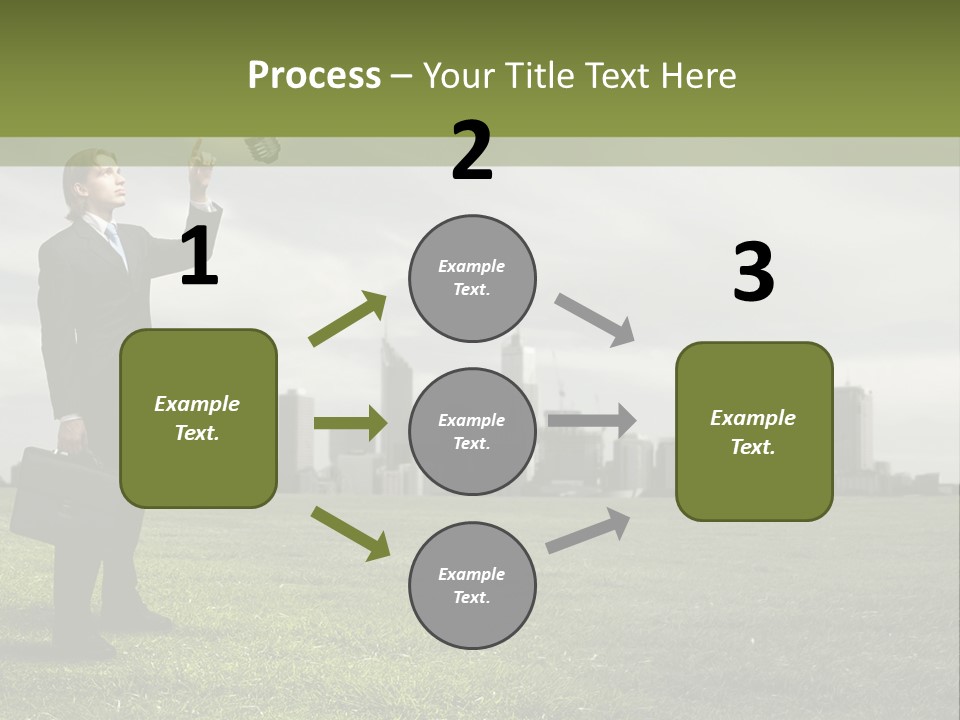 Cloud Creative Hold PowerPoint Template