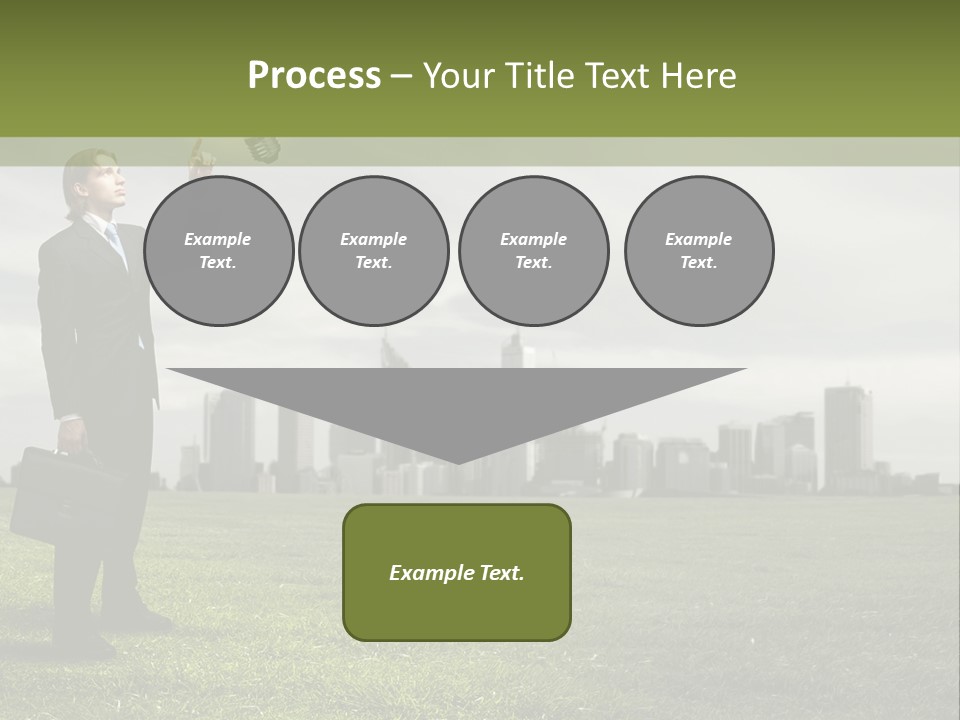 Cloud Creative Hold PowerPoint Template