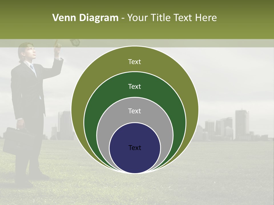 Cloud Creative Hold PowerPoint Template