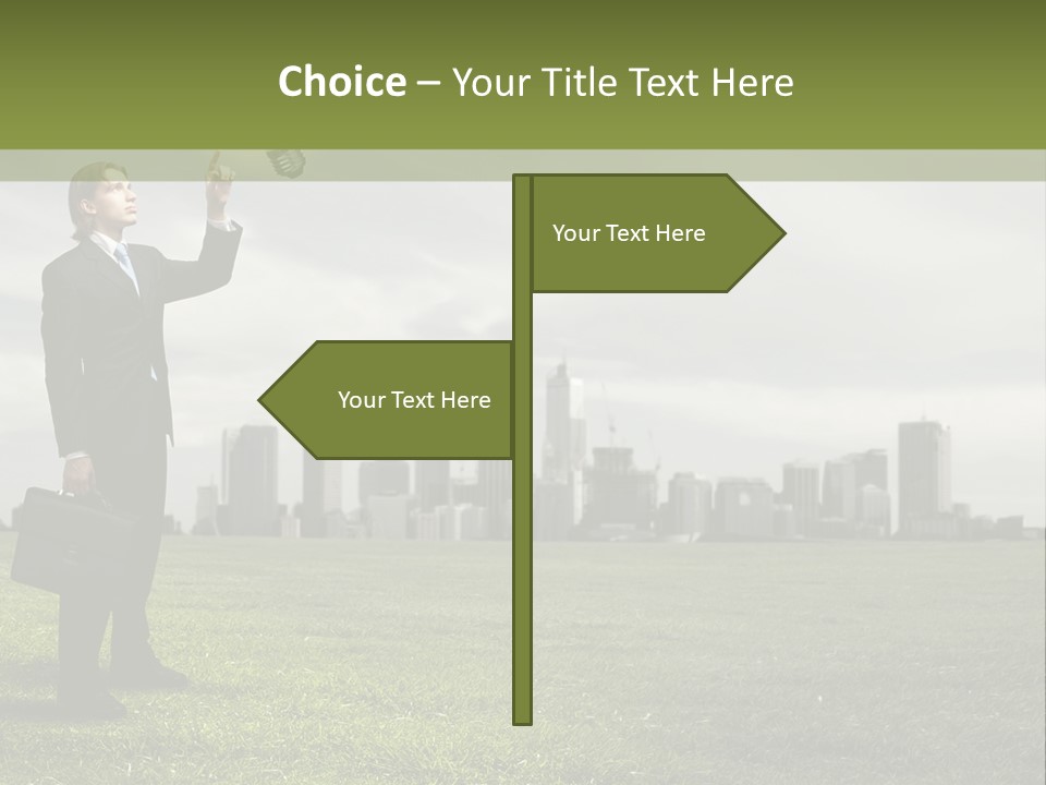 Cloud Creative Hold PowerPoint Template