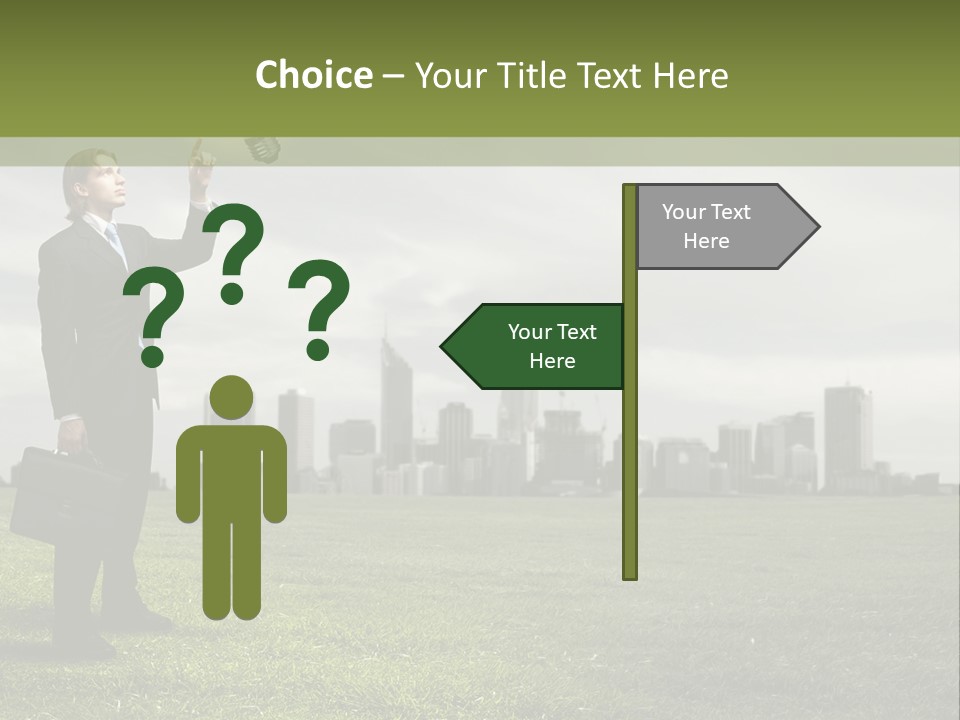 Cloud Creative Hold PowerPoint Template