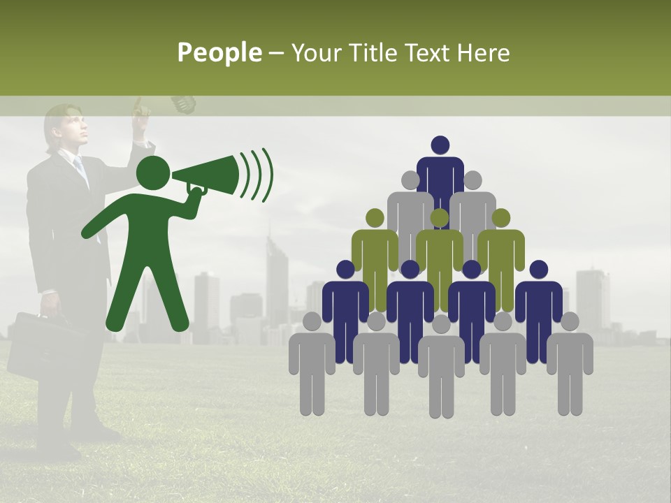 Cloud Creative Hold PowerPoint Template