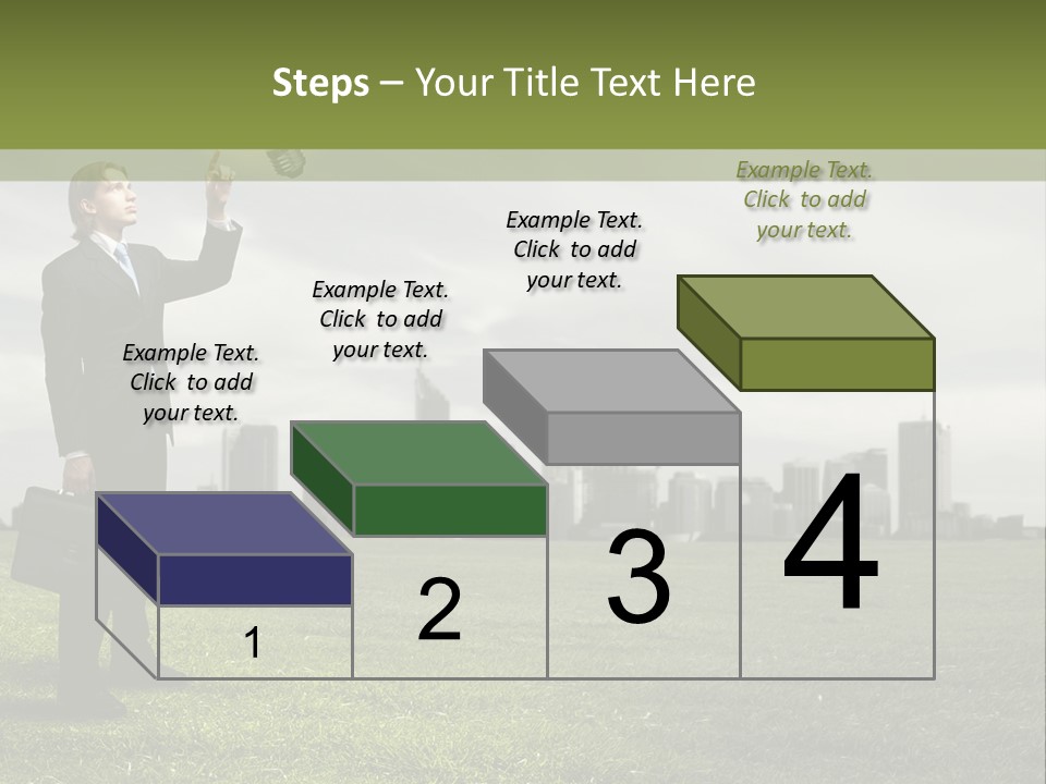 Cloud Creative Hold PowerPoint Template