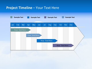 Fly Airplane Falcon PowerPoint Template