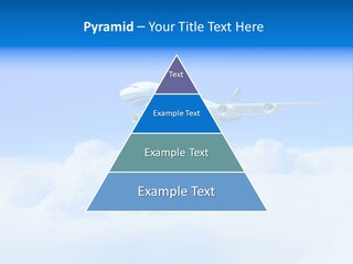 Fly Airplane Falcon PowerPoint Template