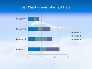 Fly Airplane Falcon PowerPoint Template