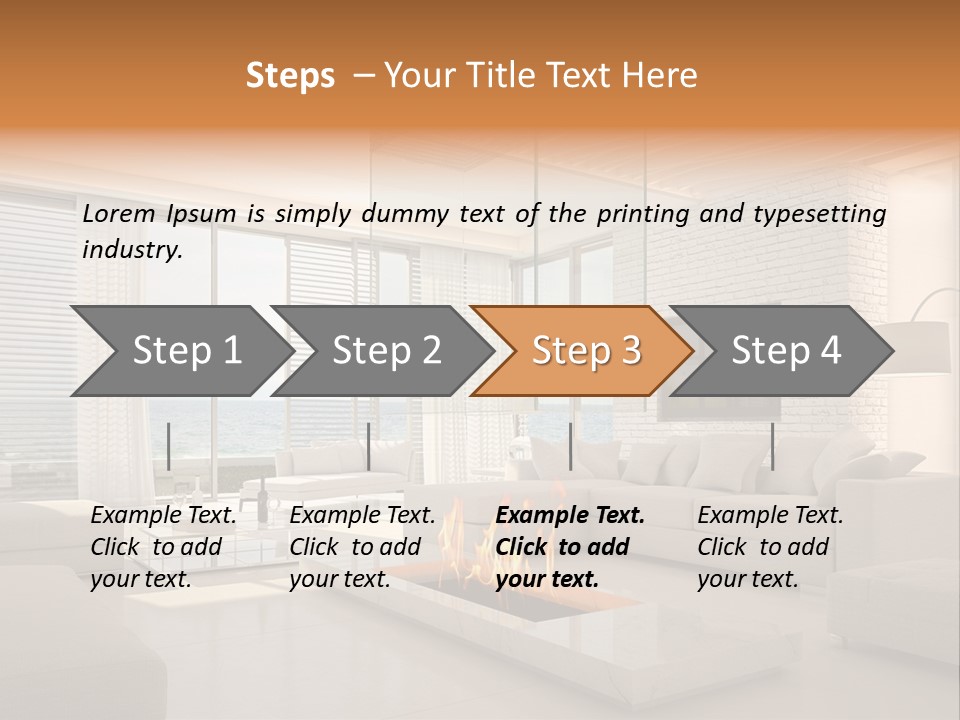 Apartment House Villa PowerPoint Template