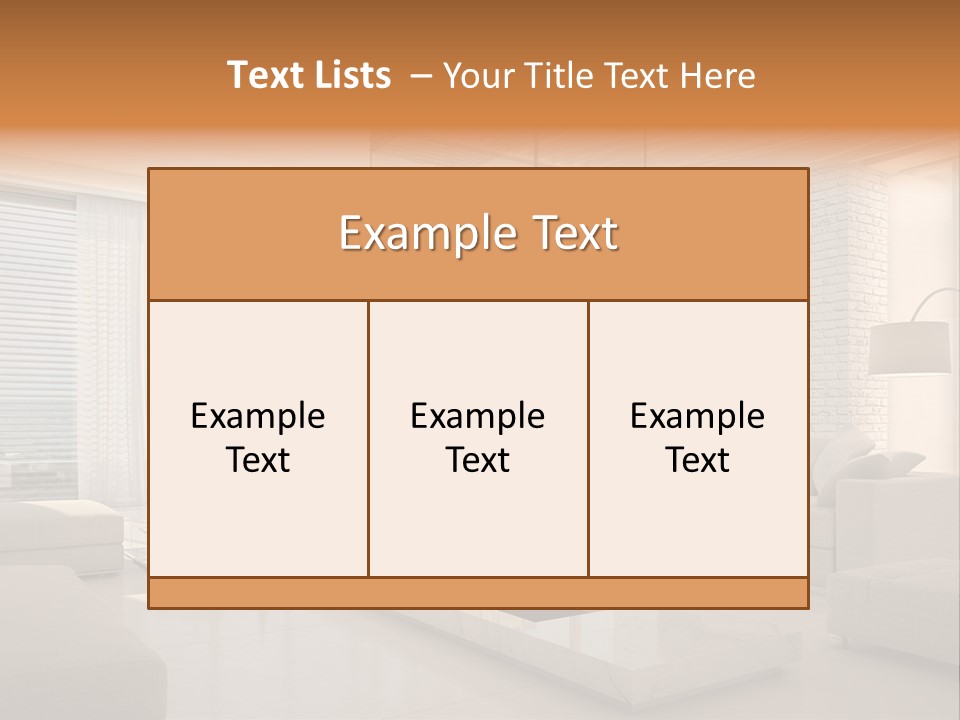 Apartment House Villa PowerPoint Template