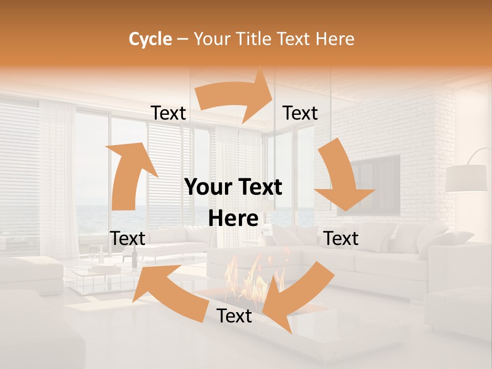 Apartment House Villa PowerPoint Template