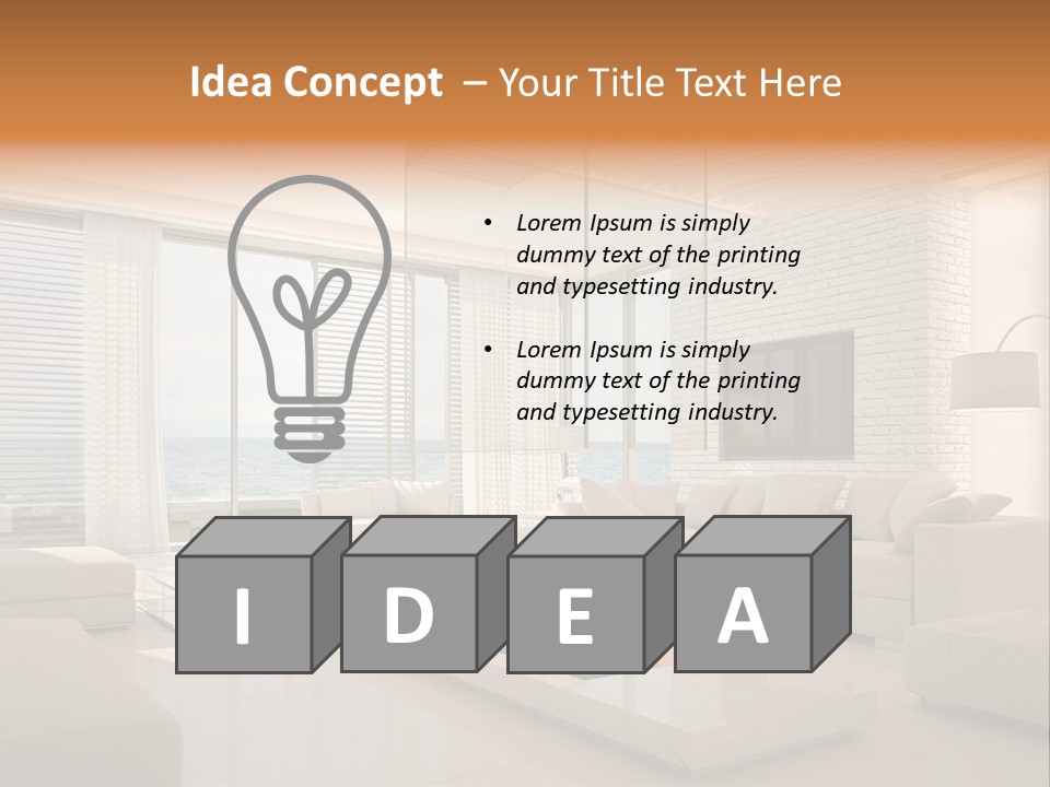 Apartment House Villa PowerPoint Template