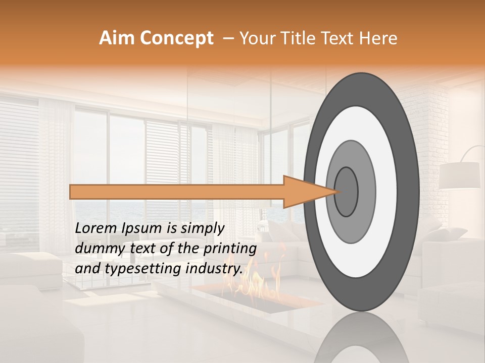 Apartment House Villa PowerPoint Template