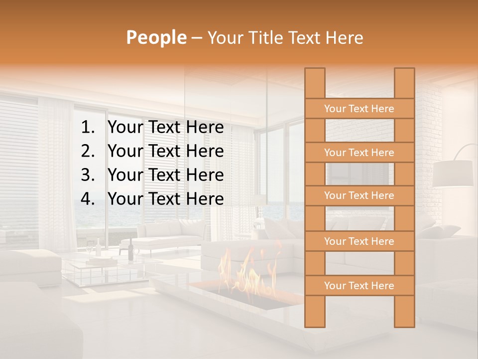 Apartment House Villa PowerPoint Template