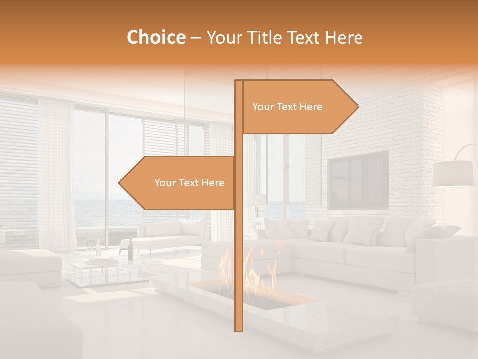 Apartment House Villa PowerPoint Template