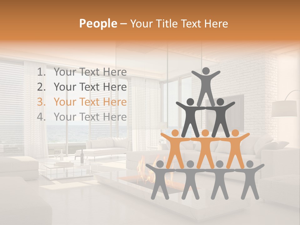 Apartment House Villa PowerPoint Template