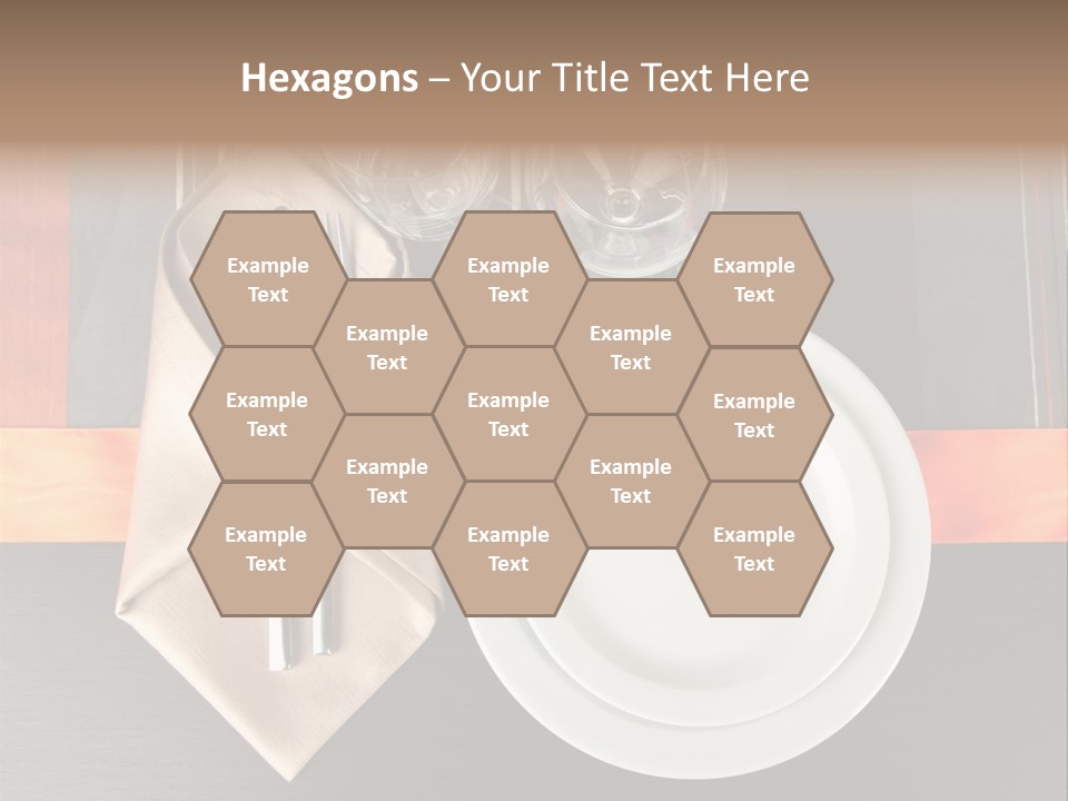 Knife Unique Cutlery PowerPoint Template