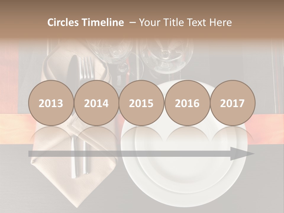 Knife Unique Cutlery PowerPoint Template