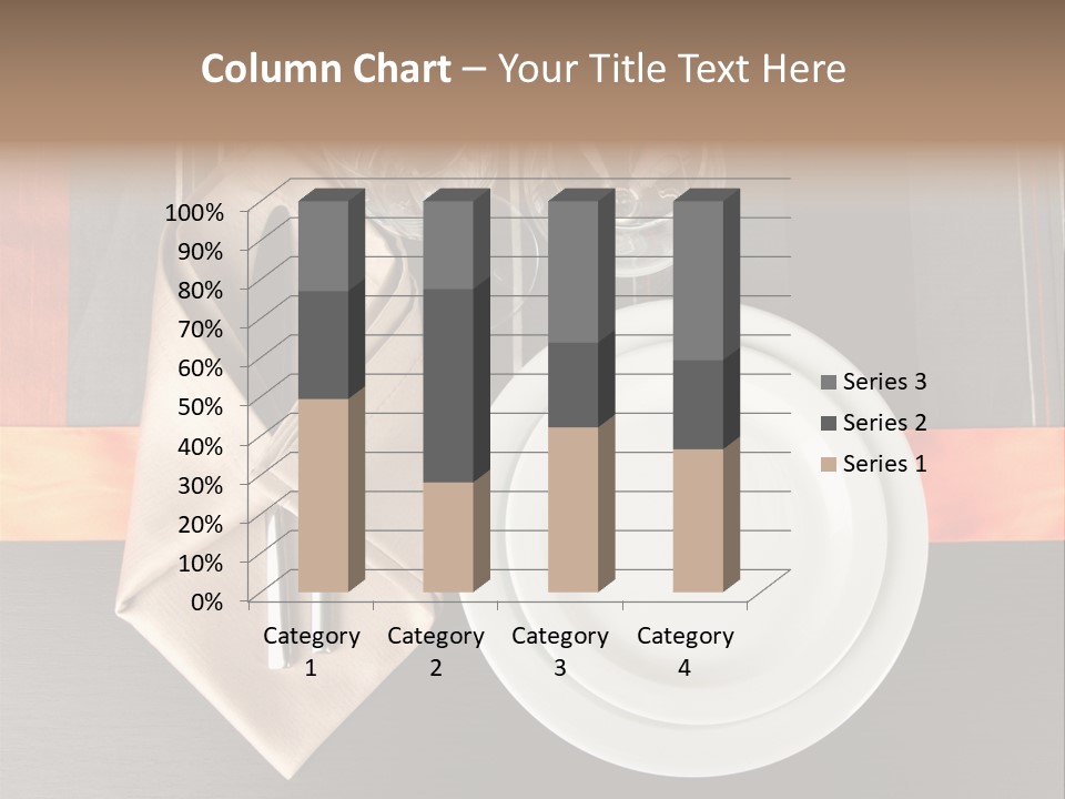 Knife Unique Cutlery PowerPoint Template