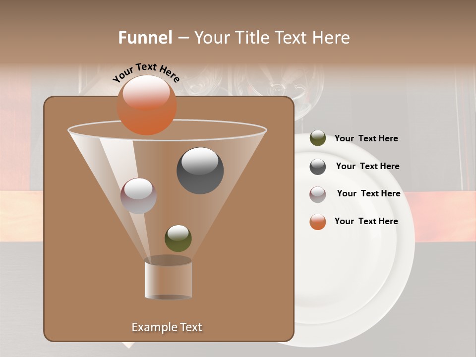 Knife Unique Cutlery PowerPoint Template
