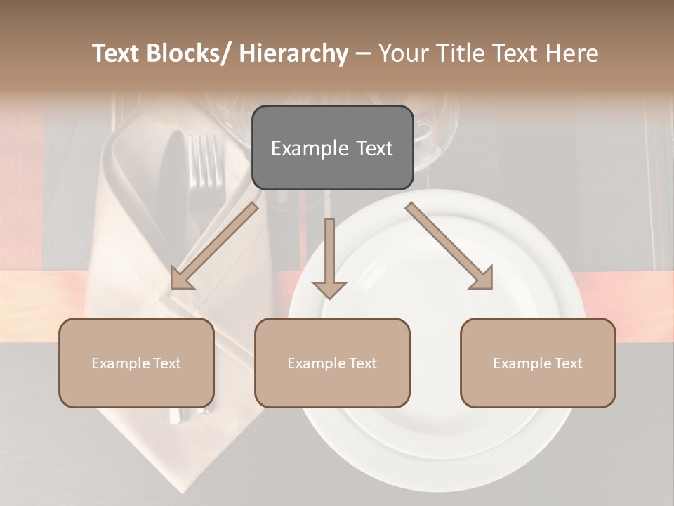 Knife Unique Cutlery PowerPoint Template