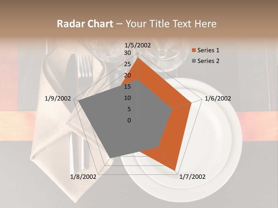 Knife Unique Cutlery PowerPoint Template