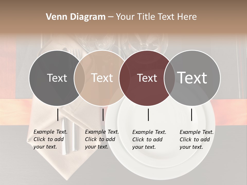 Knife Unique Cutlery PowerPoint Template