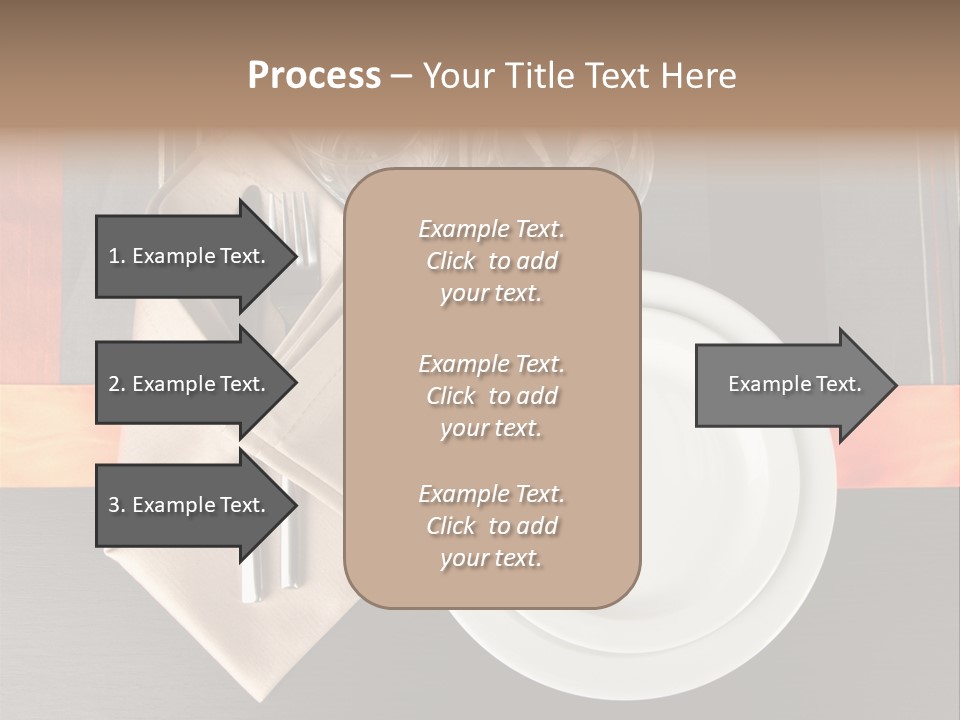 Knife Unique Cutlery PowerPoint Template
