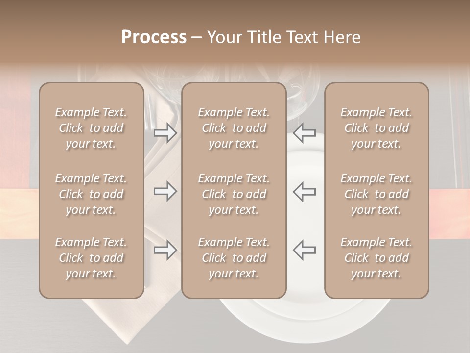 Knife Unique Cutlery PowerPoint Template