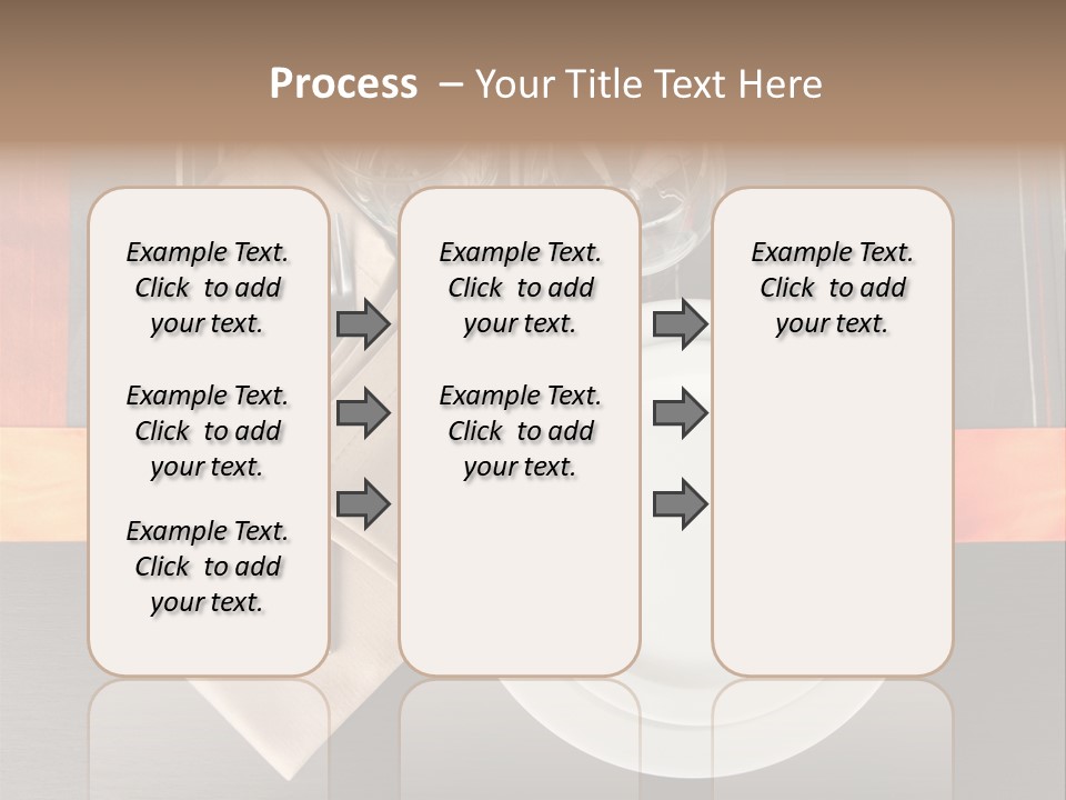 Knife Unique Cutlery PowerPoint Template