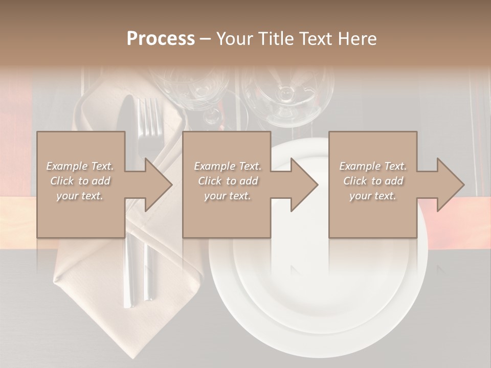 Knife Unique Cutlery PowerPoint Template
