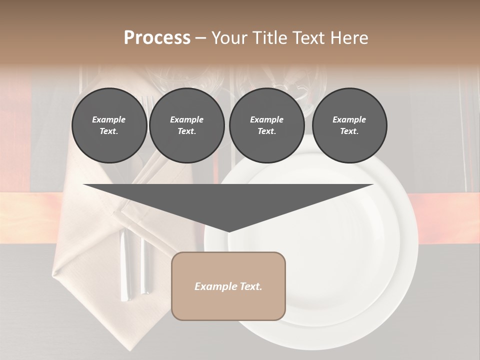 Knife Unique Cutlery PowerPoint Template